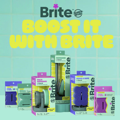 Brite by Scotch-Brite Refill Scrubbers, 2 Pack