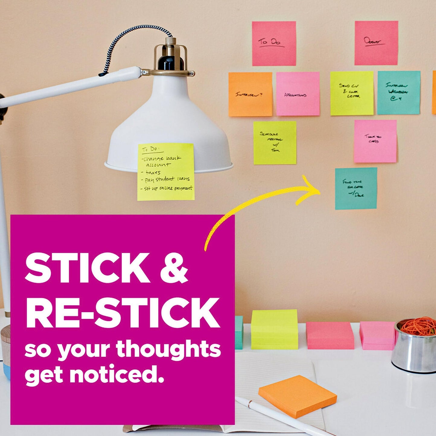 Post-it® Super Sticky Notes 660-5SSMIA, Supernova Neons, 4 in x 6 in (101 mm x 152 mm), 100% PEFC, SGSCH-PEFC-COC-110078