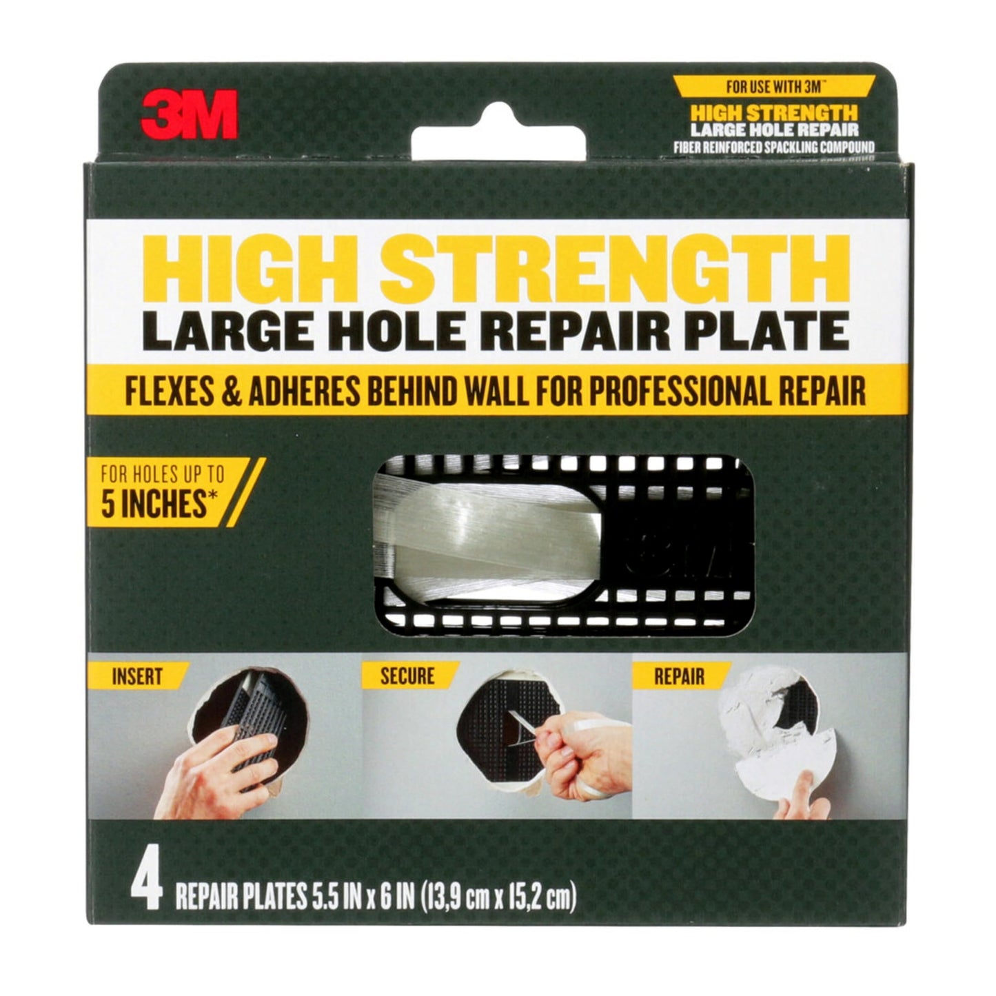 3M™ High Strength Repair Plate RP6IN-4PK, 4 Pack