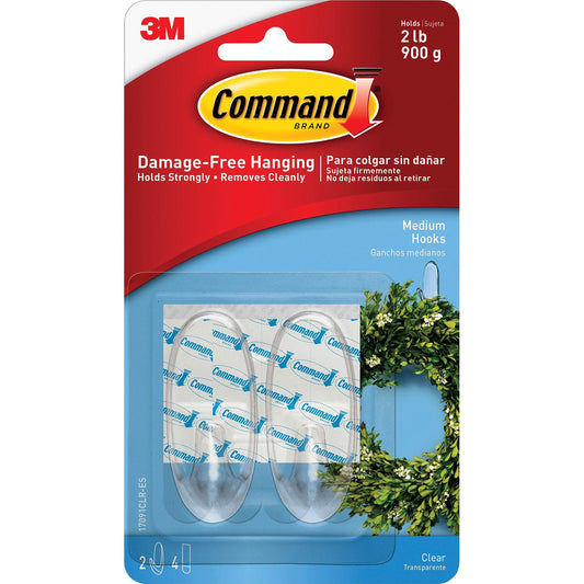 Command Clear Adhesive Hook