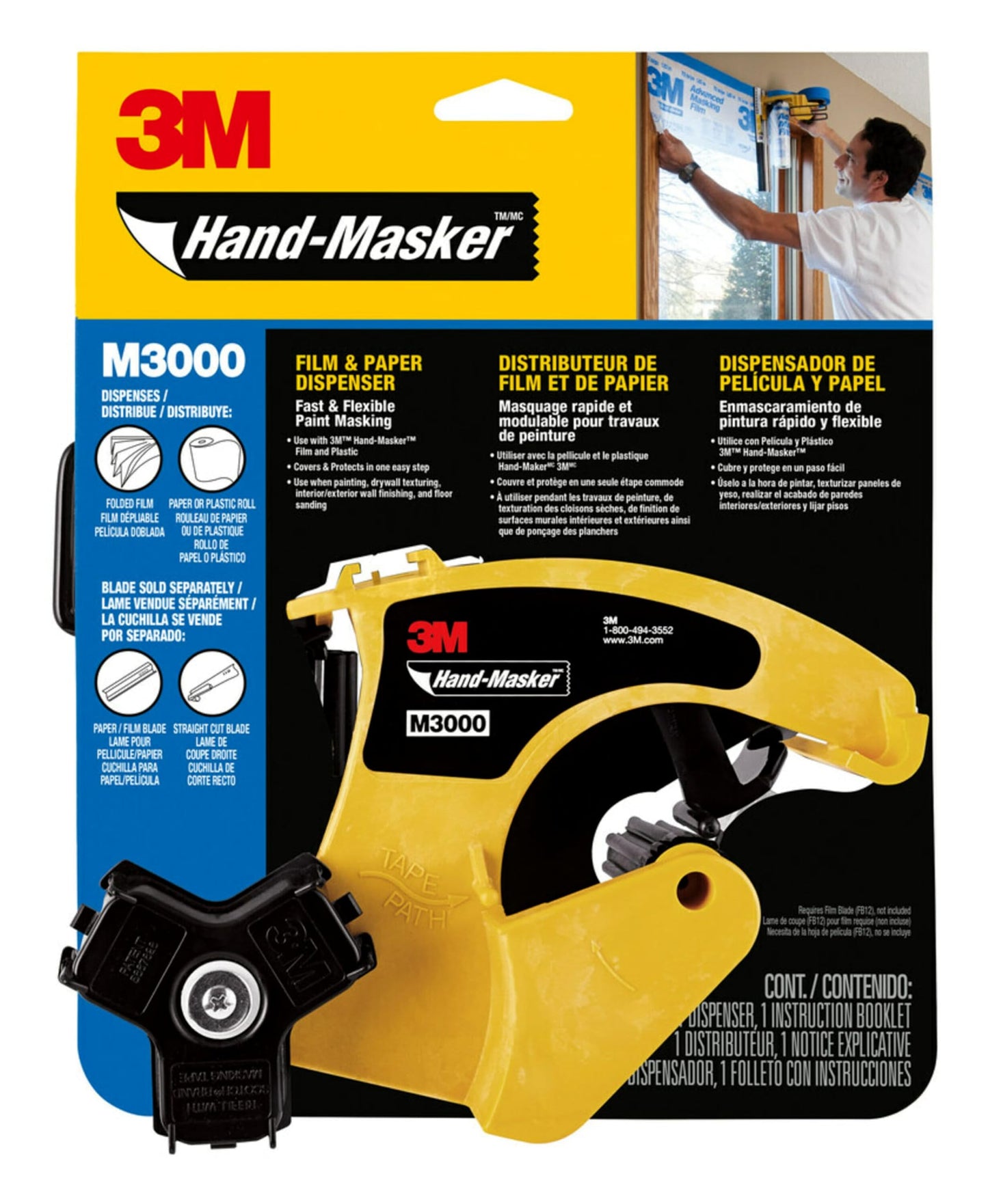 3M™ Hand-Masker™ M3000 Dispenser