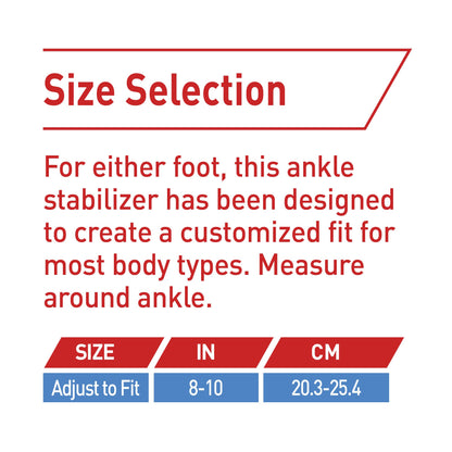 ACE™ Ankle Brace w/Stabilizer 209605, Adjustable