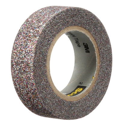 Scotch® Expressions Glitter Tape C514-MUL, .59 in x 196 in (15 mm x 5 m) Multi-Colored Glitter