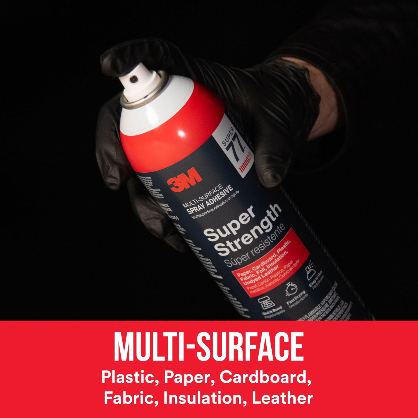 3M™ Super 77™ Multi-Surface Spray Adhesive 77-NAT