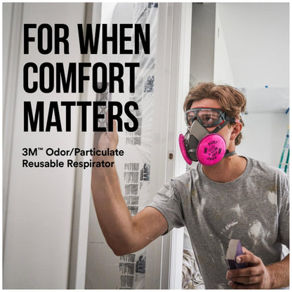 3M™ Performance Mold and Lead Paint Removal Respirator P100, 6297P1-DC, Size Medium, 1 each/pack, 4 packs/case