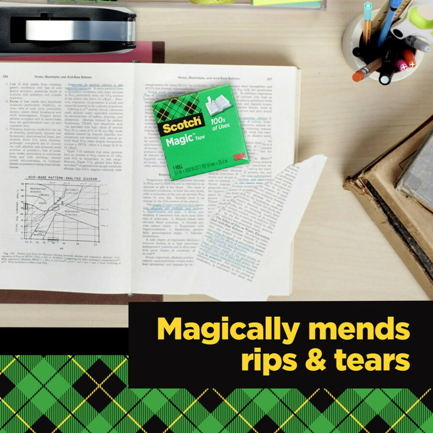 Scotch® Magic™ Tape 810, 3/4 in x 1296 in Boxed
