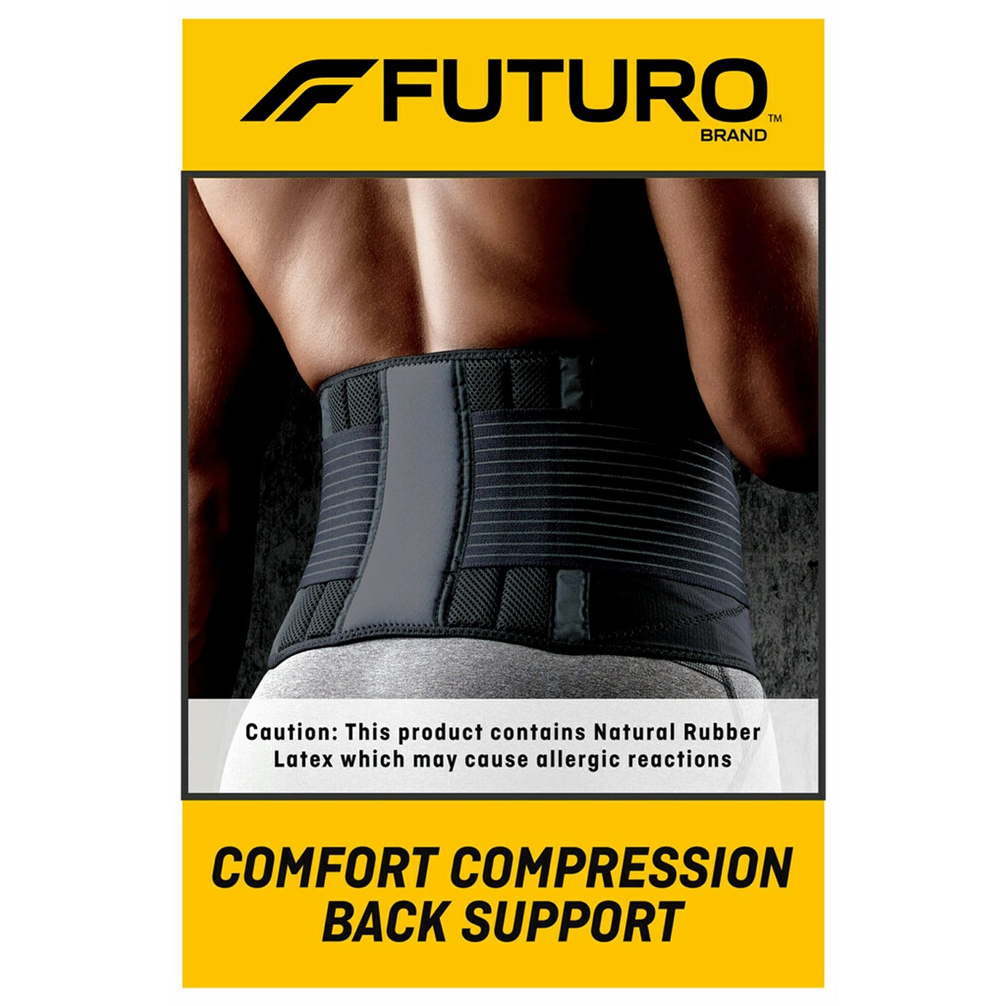 FUTURO™ Comfort Compression Back Support, 46819ENR, Adjustable