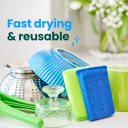 Scotch-Brite® Blooms All Purpose Cleaning Pad 722-S25-LEAF