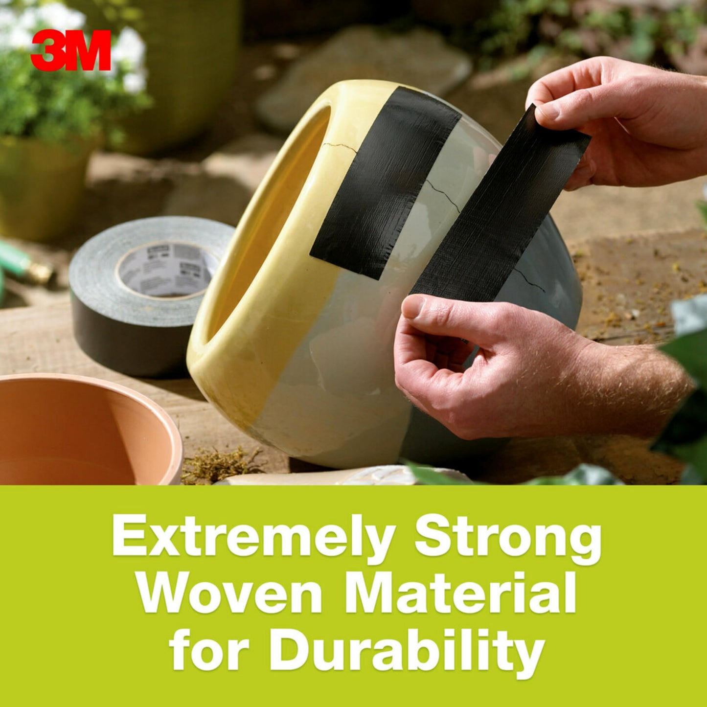 3M™ Extreme Strength Duct Tape 2830, 1.88 in x 30 yd (48 mm x 27.4 m), 12 rolls/case