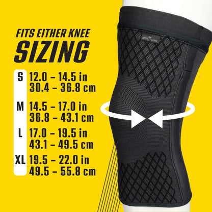 FUTURO™ Premium Compression Knee Sleeve with Stabilizers 49002, Large