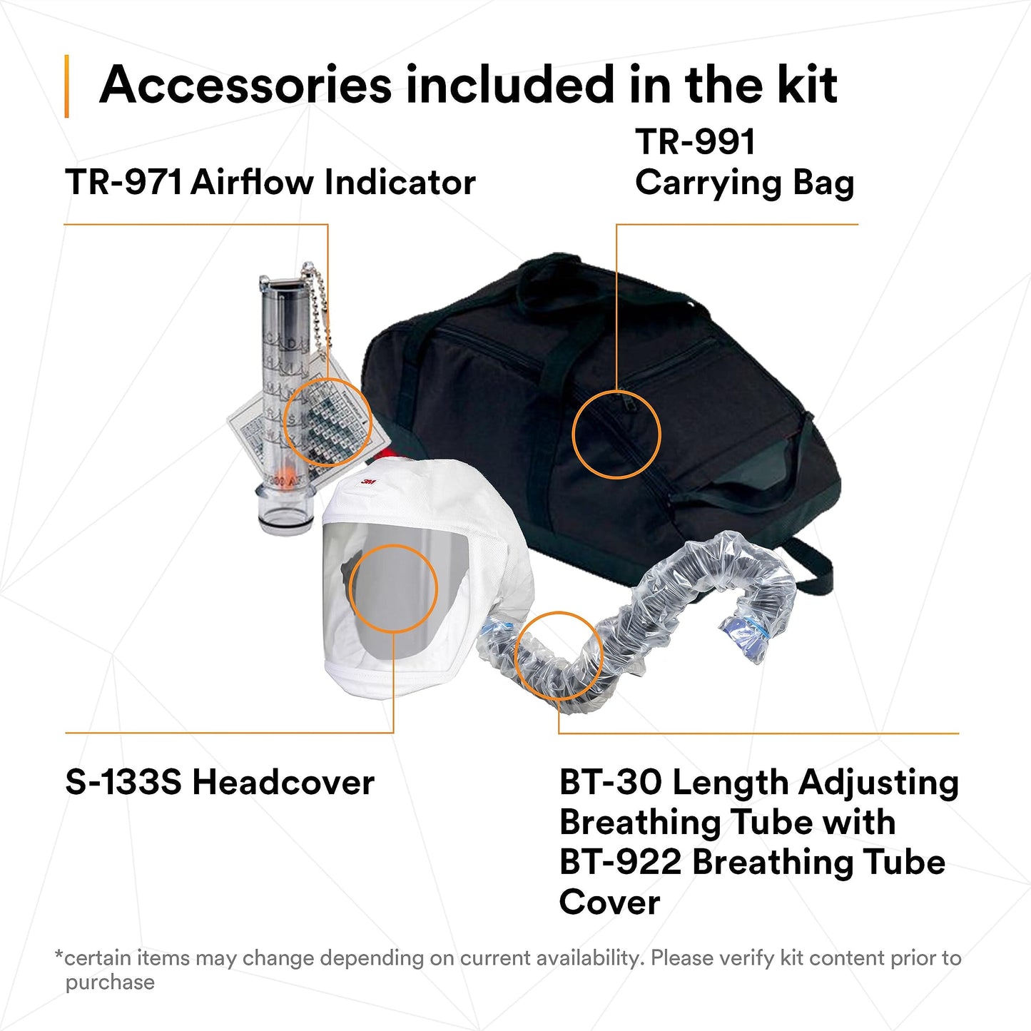 3M™ Versaflo™ Healthcare PAPR Kit TR-300N+ HKS, Small - Medium 1 EA/Case