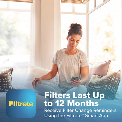 Filtrete™ Refillable Filter Kit 1550 MPR RS2003-4-2P-EC, 20 in x 25 in x 4 in (50.8 cm x 63.5 cm x 10.1 cm) 1 Frame & 2 Filters