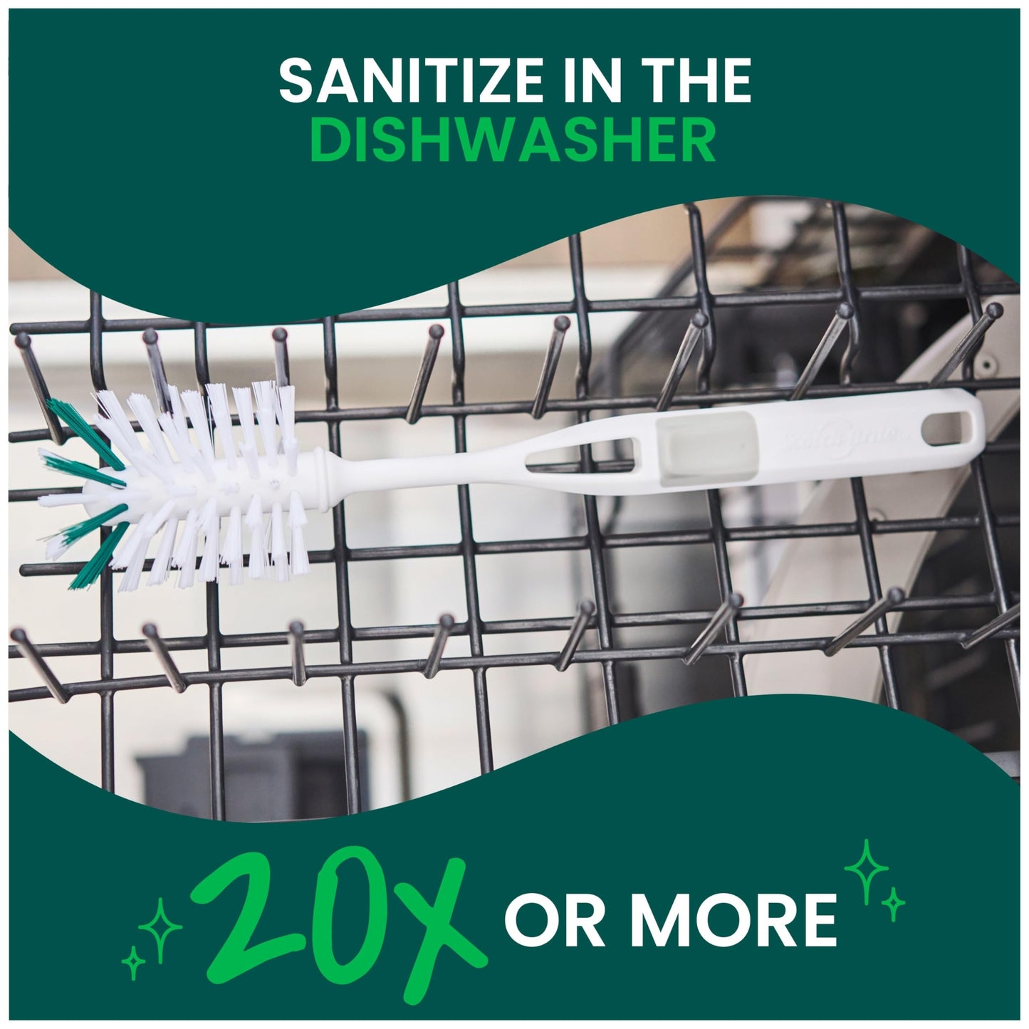 Scotch-Brite® Glass Brush, 503P-6, 6/1