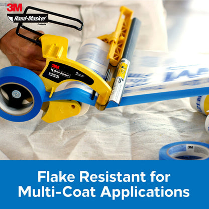 3M™ Hand-Masker™ Advanced Masking Film, AMF99-8C, 99 in x 90 ft x .35 mil (2.51 m x 27.4 m x .00889 mm)