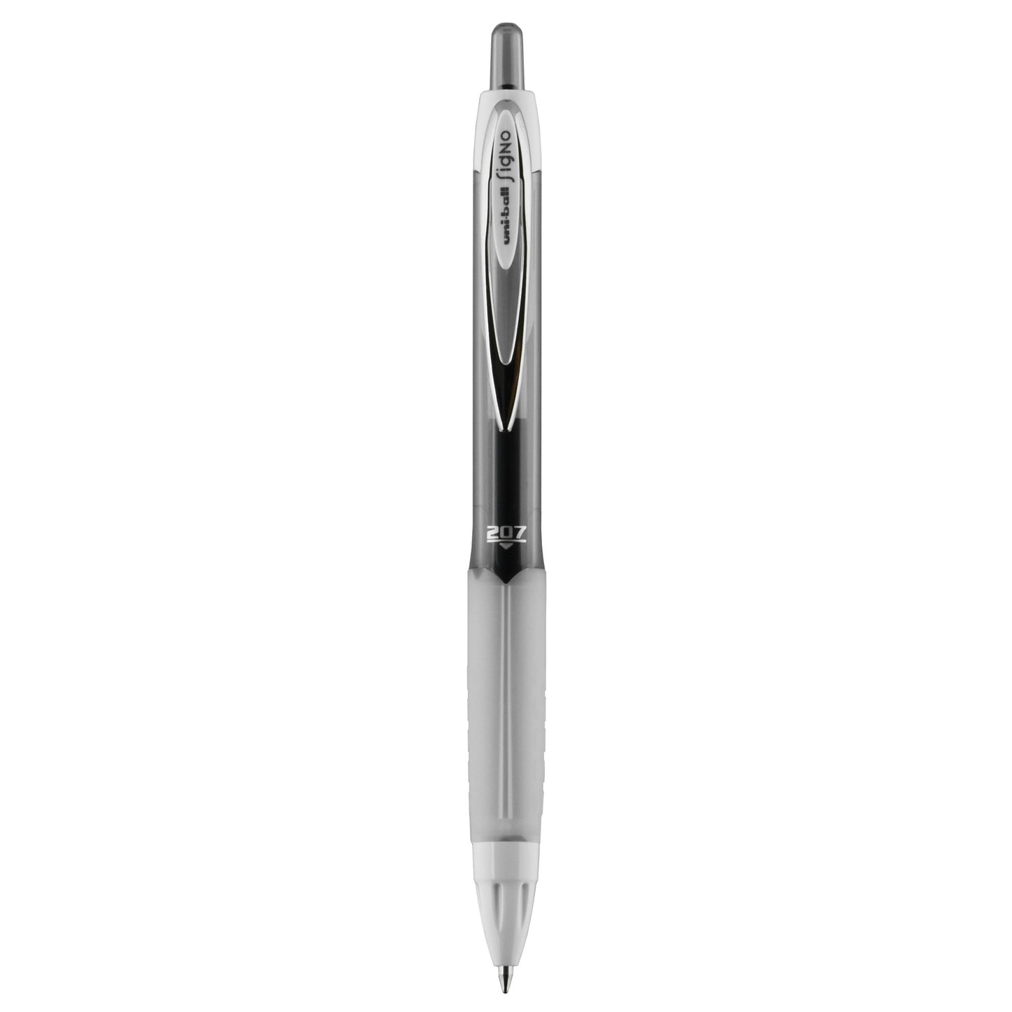 uniball™ 207 Fashion Retractable Gel Pens, Medium Point (0.7mm), Black