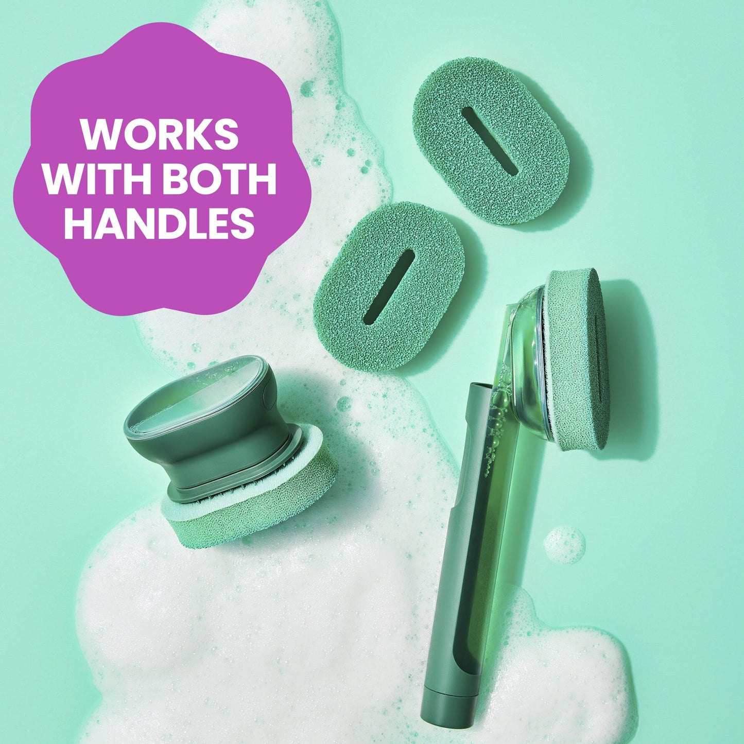 Brite by Scotch-Brite Refill Scrubbers, 2 Pack