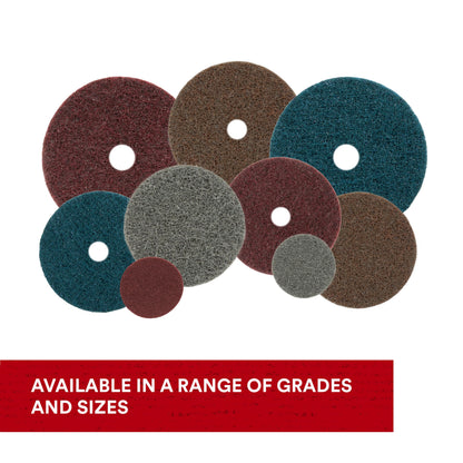 Scotch-Brite™ Surface Conditioning Disc, SC-DH, A/O Coarse, 7 in x NH, 10 ea/Case