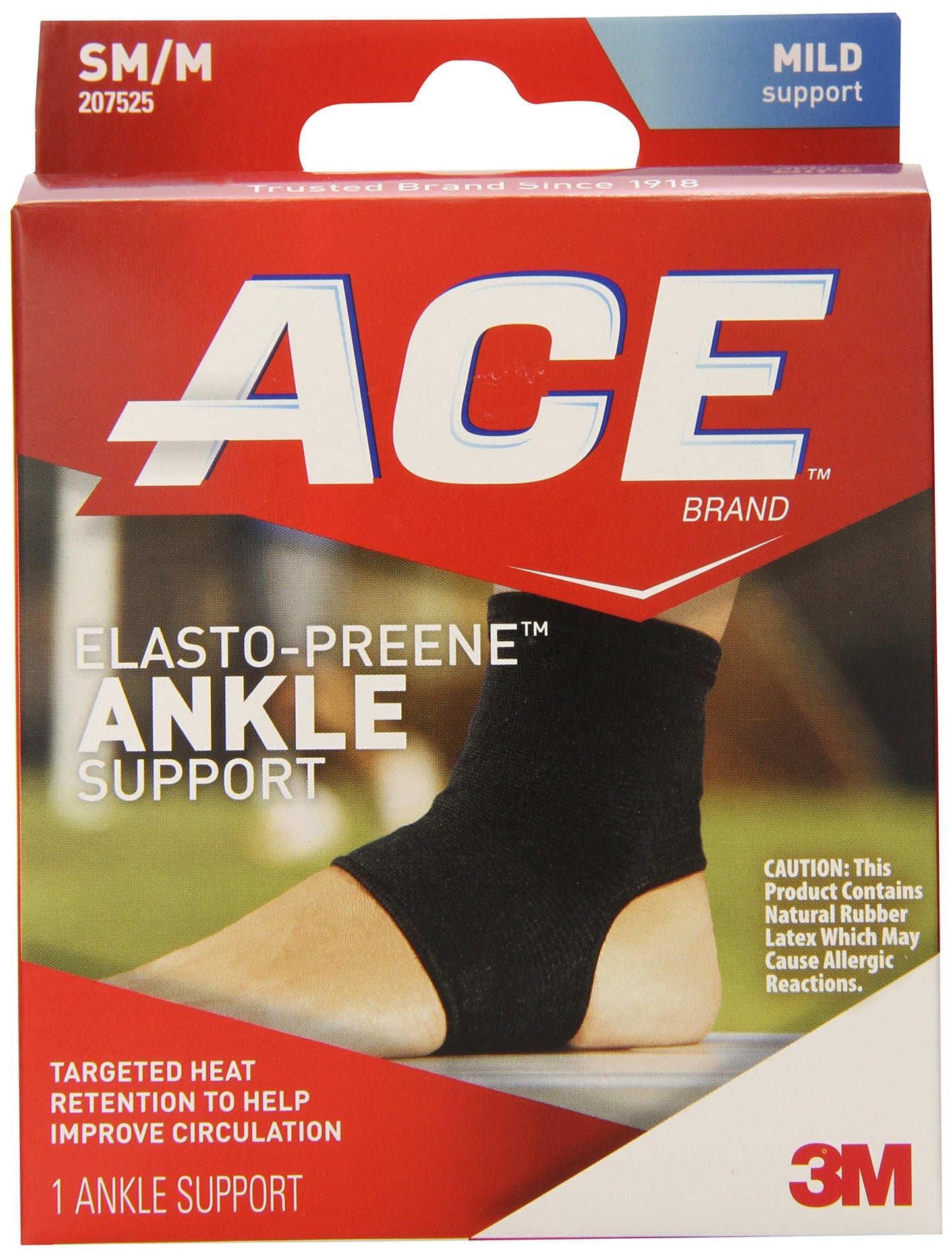 ACE™ Compression Ankle Support 207525, S/M