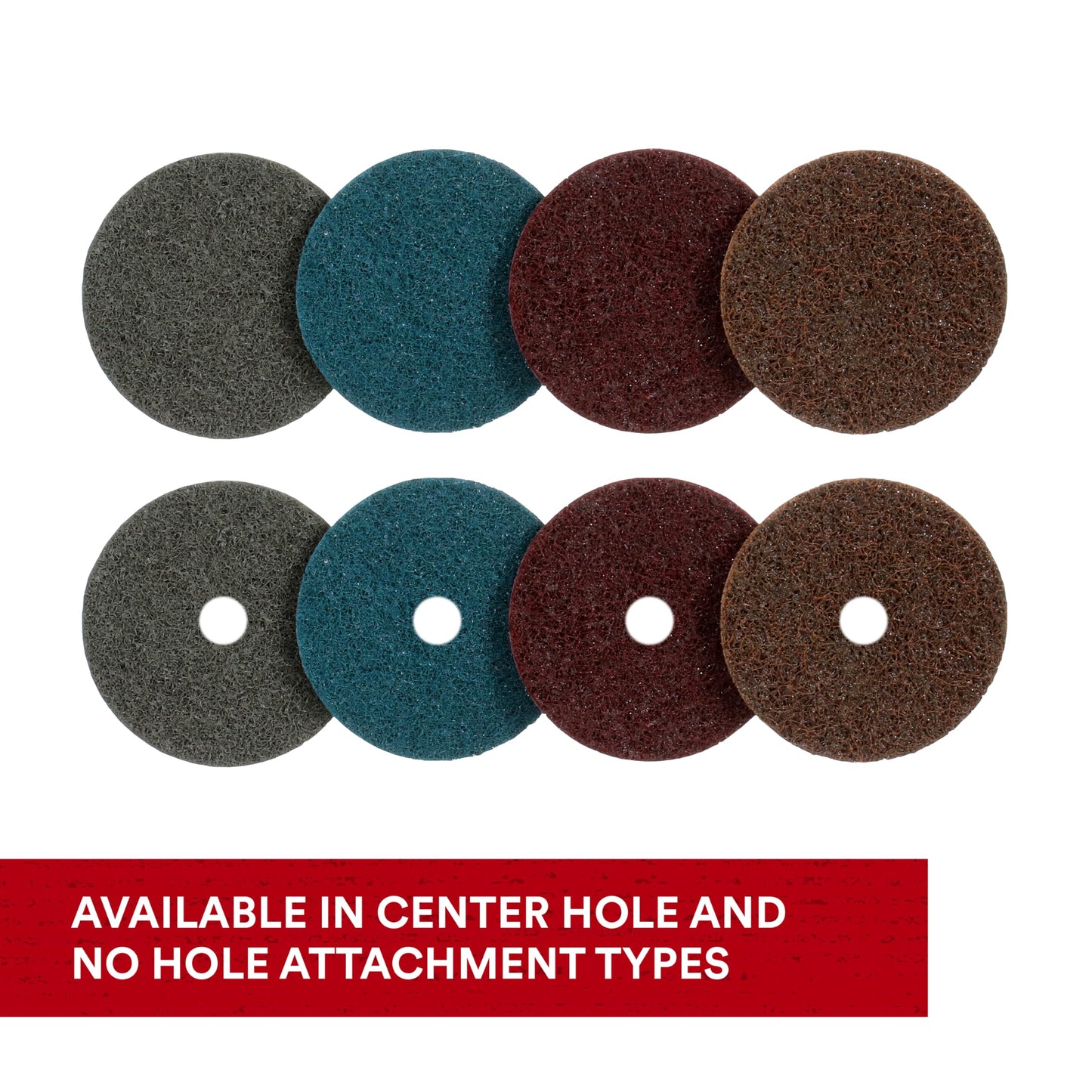 Scotch-Brite™ Surface Conditioning Disc, SC-DH, A/O Coarse, 7 in x NH, 10 ea/Case