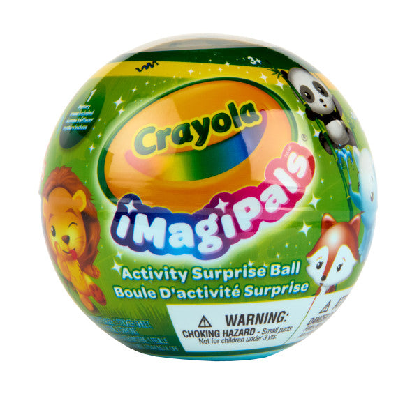 Crayola ImagiPals Activity Surprise Balls, Animals BULK (04-0772)