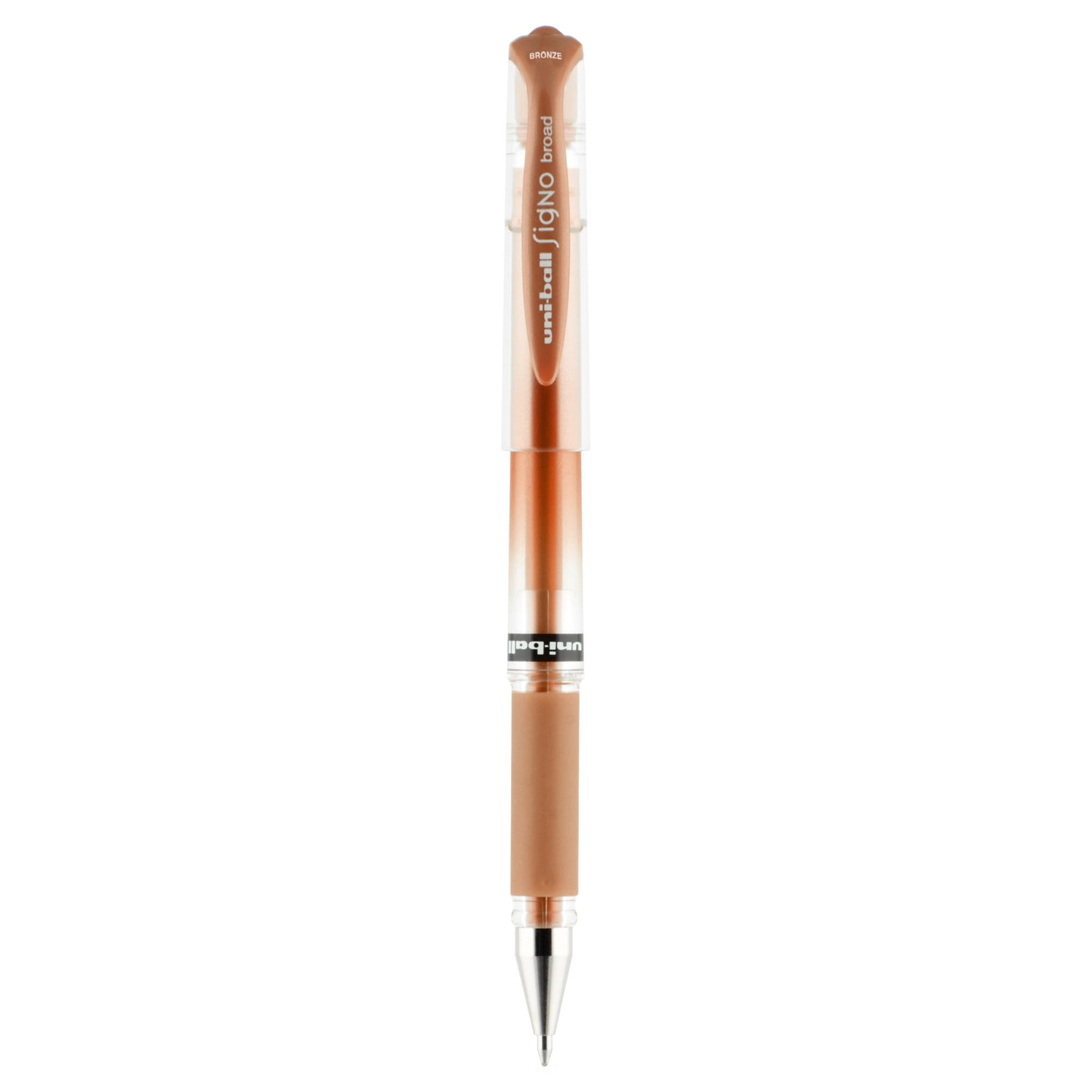 uniball™ Signo Gel Impact Pens, Bold Point (1.0mm), Bronze Ink, 12 Pack