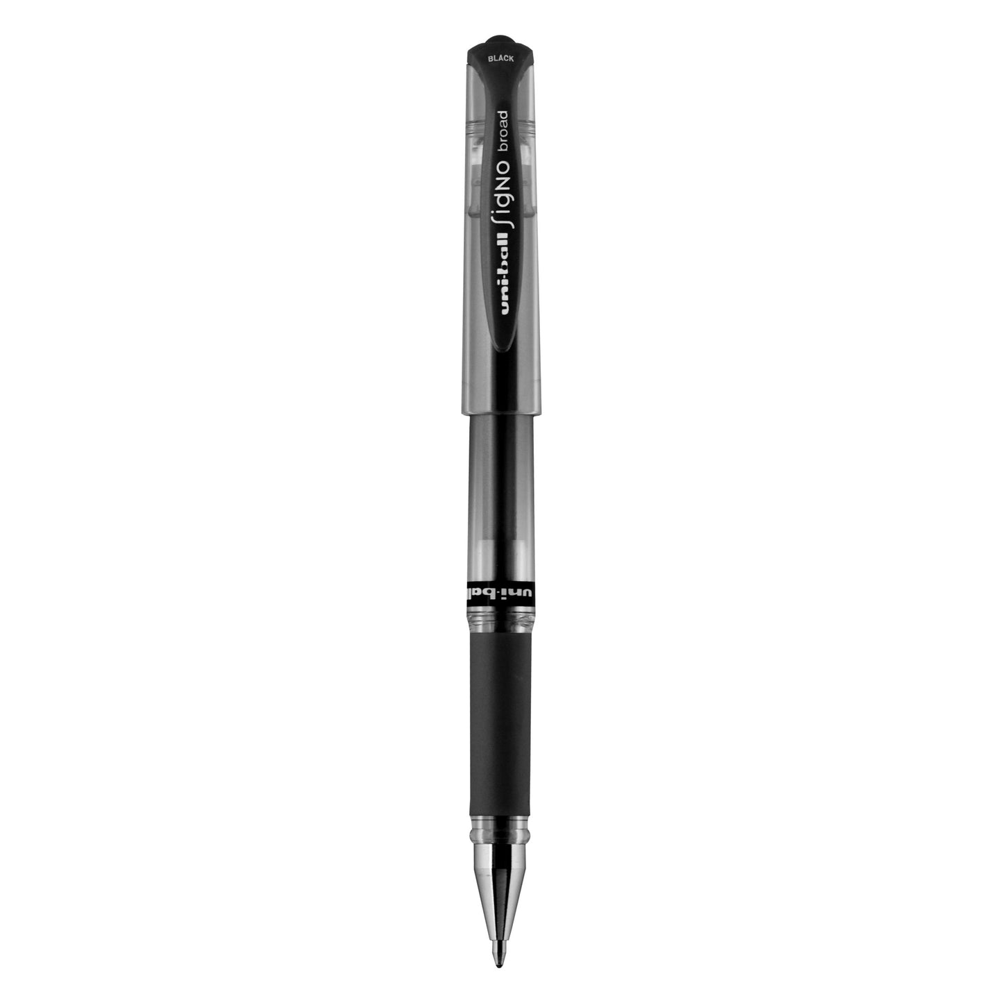 uniball™ Signo Gel Impact Pens, Bold Point (1.0mm), Black Ink, 12 Pack