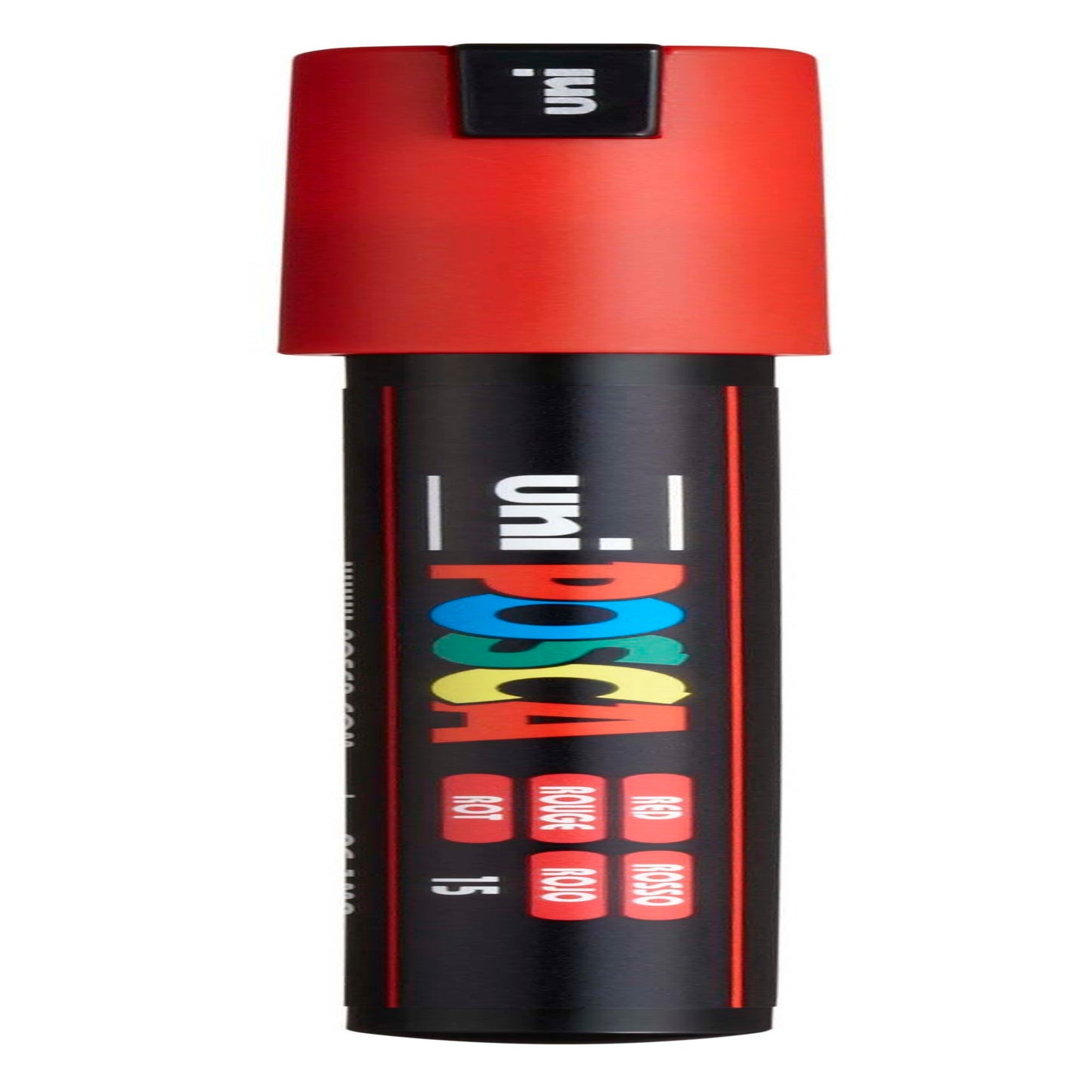 uni® POSCA PC-1MR Water-Based Paint Markers, Extra Fine Tip (0.7mm), Red