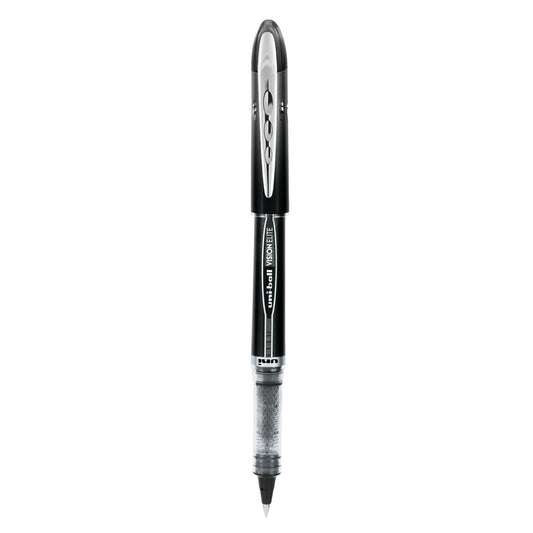 uniball™ Vision Elite Rollerball Pens, Micro Point (0.5mm), Black