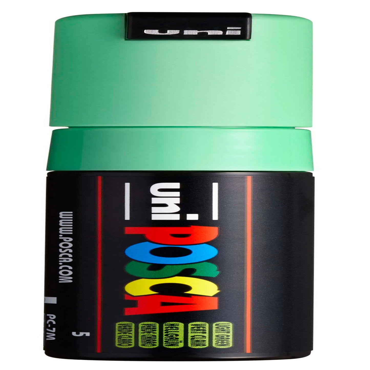 uni® POSCA PC-7M Water-Based Paint Markers, Broad Tip (4.5-5.5mm), Light Green