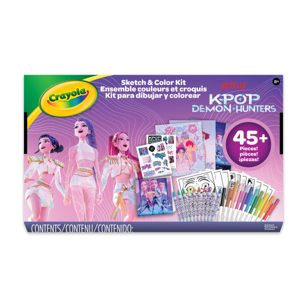 Crayola K-Pop Demon Hunters Art Case (04-0018)