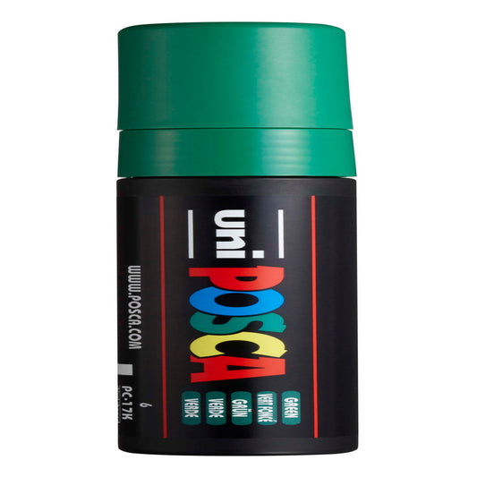 uni® POSCA PC-17K Water-Based Paint Markers, Extra Broad Tip (15mm), Green