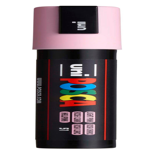uni® POSCA PC-5M Water-Based Paint Markers, Reversible Medium Tip (1.8-2.5mm), Light Pink