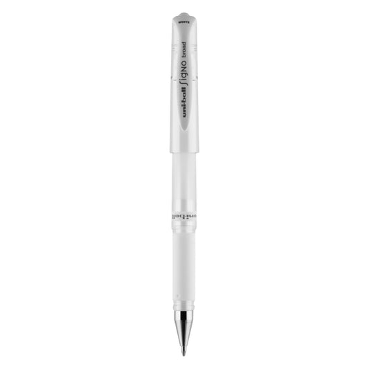 uniball™ Signo Gel Impact Pens, Bold Point (1.0mm), White