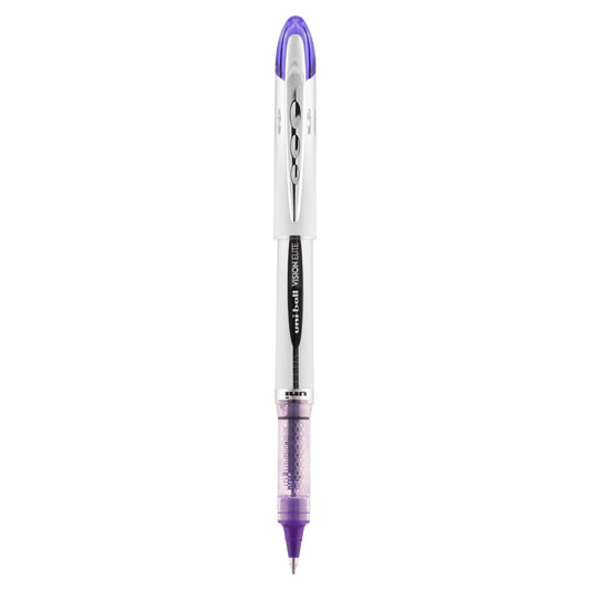 uniball™ Vision Elite Rollerball Pens, Bold Point (0.8mm), Violet