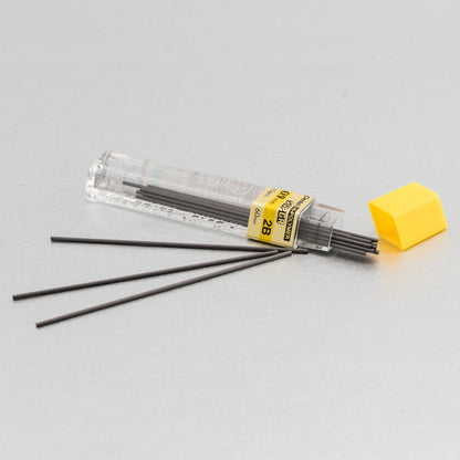 Pentel Super Hi-Polymer Lead Refill (0.9mm) Thick, 2B, 15 pcs/Tube (50-9-2B)