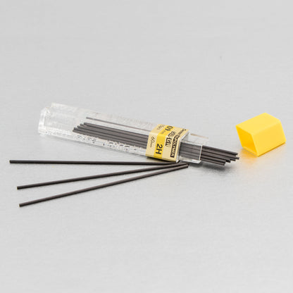 Pentel Super Hi-Polymer Lead Refill (0.9mm) Thick, 2H, 15 pcs/Tube (50-9-2H)