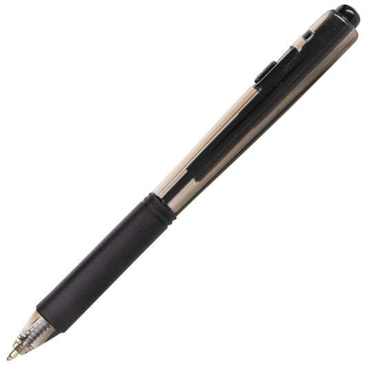 Pentel Wow! Retractable Ballpoint Pen, (1.0mm) Medium Line, NEW Ink, Black Ink (BK440-A)