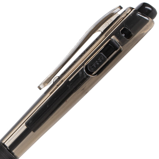 Pentel Wow! Retractable Ballpoint Pen, (1.0mm) Medium Line, NEW Ink, Black Ink (BK440-A)