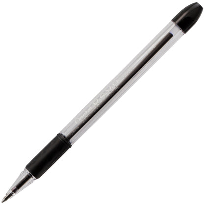 Pentel RSVP Ballpoint Pen, (0.7mm) Fine Line, Black Ink (BK90-A)