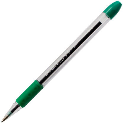 Pentel RSVP Ballpoint Pen, (0.7mm) Fine Line, Green Ink (BK90-D)