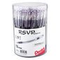 RSVP Ballpoint Pen, (0.7mm) Fine Line, Violet Ink, 72-pk Canister (BK90PC72V)