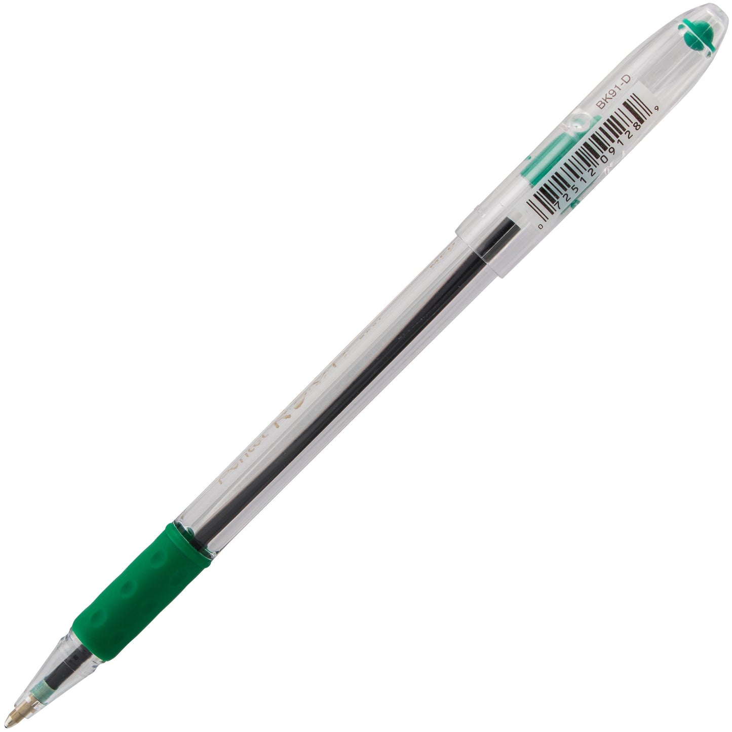 Pentel RSVP Ballpoint Pen, (1.0mm) Medium Line, Green Ink (BK91-D)