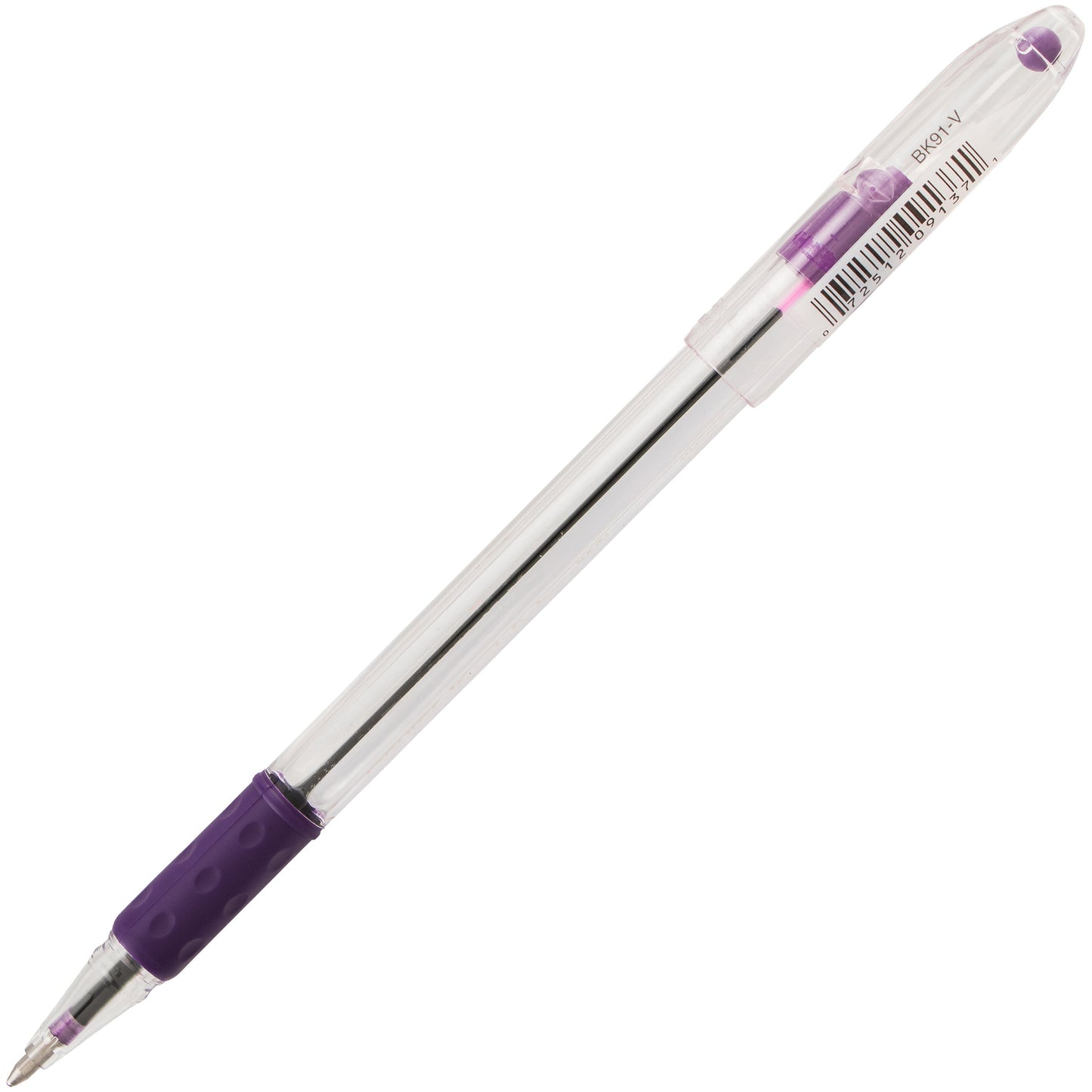 Pentel RSVP Ballpoint Pen, (1.0mm) Medium Line, Violet Ink (BK91-V), 48 Dozen