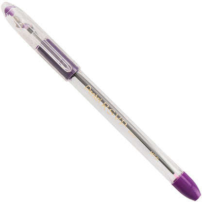 Pentel RSVP Ballpoint Pen, (1.0mm) Medium Line, Violet Ink (BK91-V), 48 Dozen