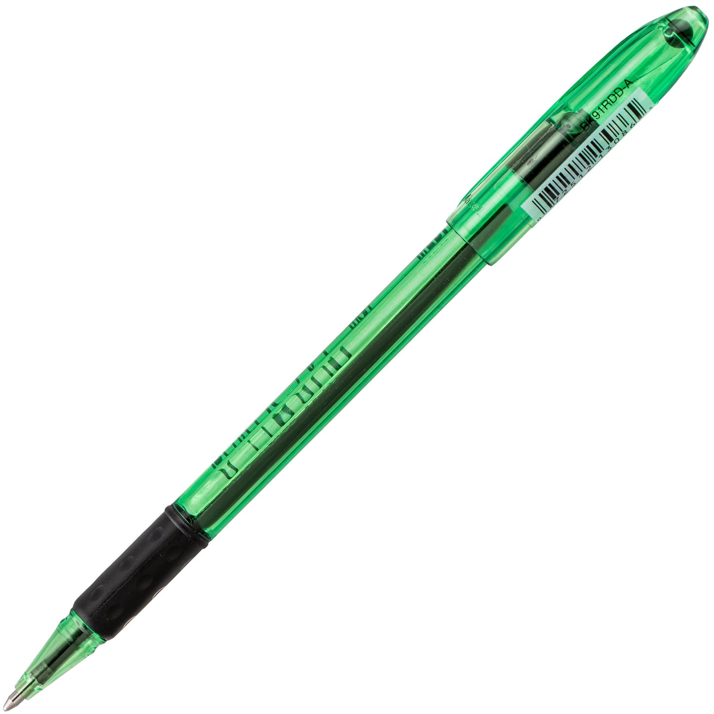 RSVP Razzle-Dazzle Ballpoint Pen, (1.0mm) Medium Line, Green Barrel, Black Ink (BK91RDD-A)