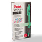 RSVP Razzle-Dazzle Ballpoint Pen, (1.0mm) Medium Line, Green Barrel, Black Ink (BK91RDD-A)
