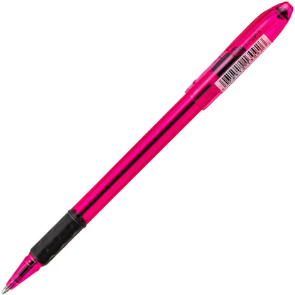 Pentel RSVP Razzle-Dazzle Ballpoint Pen, (1.0mm) Medium Line, Pink Barrel, Black Ink (BK91RDP-A)