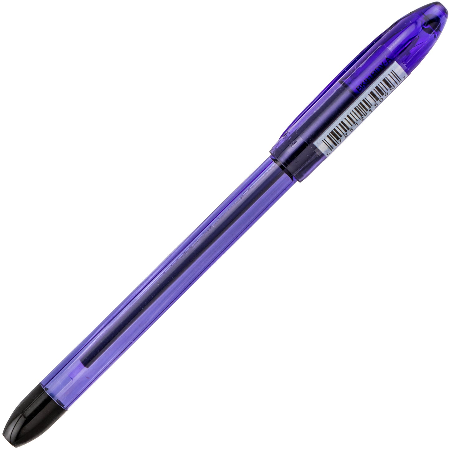 RSVP Razzle-Dazzle Ballpoint Pen, (1.0mm) Medium Line, Violet Barrel, Black Ink (BK91RDV-A)