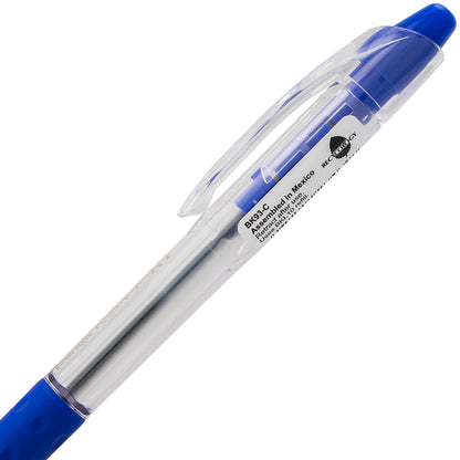 Pentel RSVP RT Retractable Ballpoint Pen, (1.0mm) Medium Line, Blue Ink (BK93-C), 48 Dozen