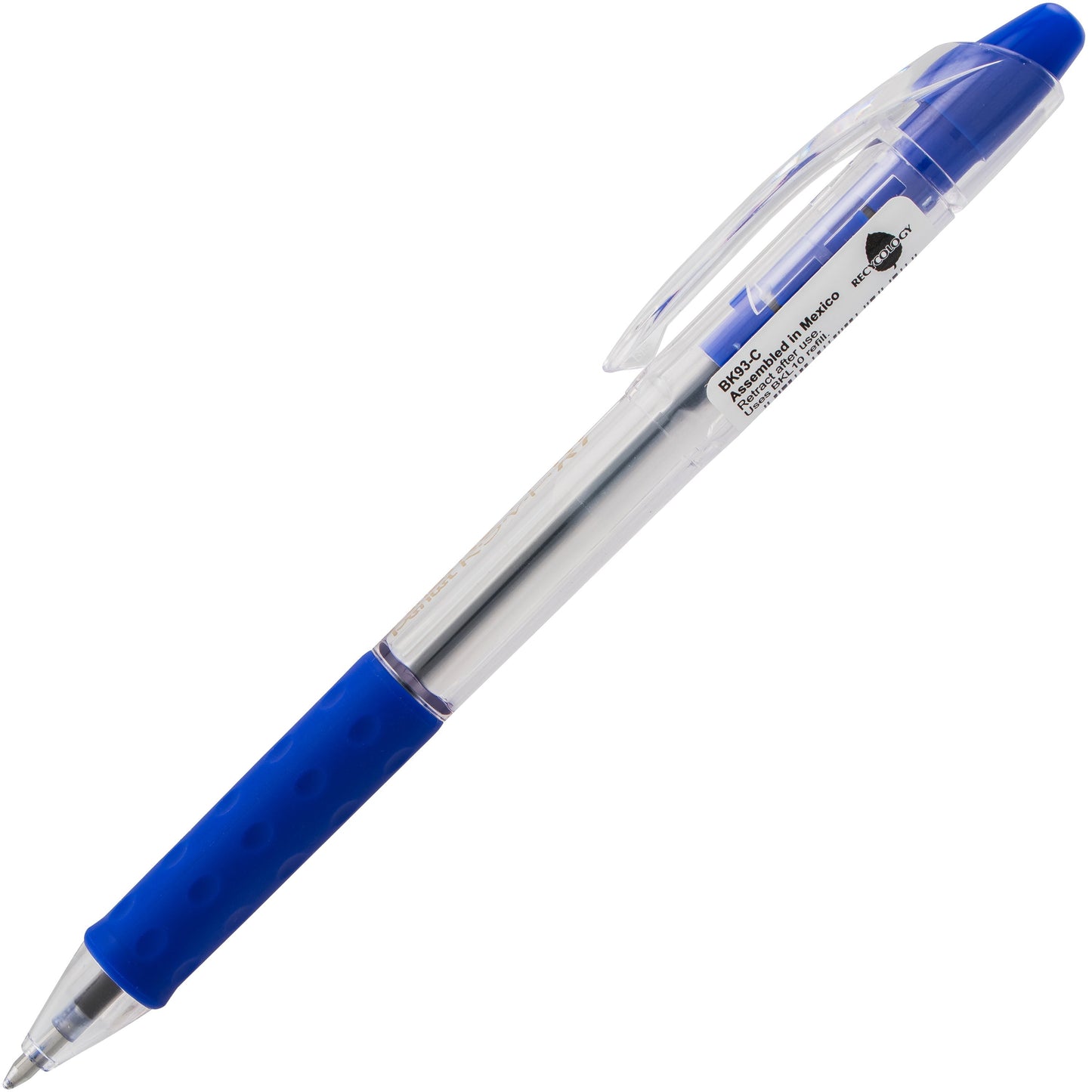 Pentel RSVP RT Retractable Ballpoint Pen, (1.0mm) Medium Line, Blue Ink (BK93-C), 48 Dozen